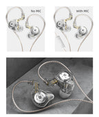 KZ EDX PRO 10mm Dual Magnetic Circuit Dynamic Drive Earphone HIFI Bass Earbud Sport Noise Cancelling Headset KZ ZSTX ZSN PRO ZAS