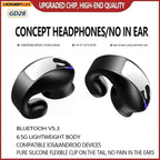 BT  Earphone Clip On Monaural Inear Motion Stereo Bone Conduction Gd28 Business Wireless Earphone Mini Monaural Tws