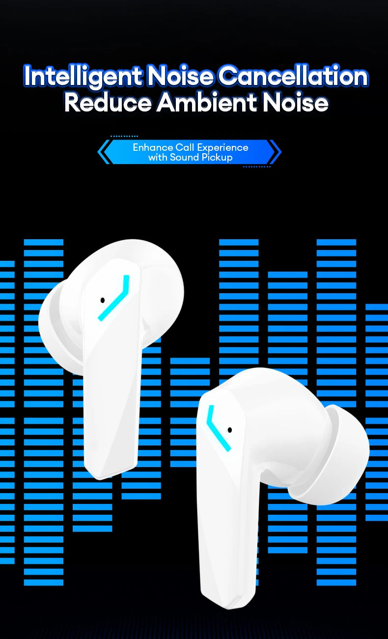 Lenovo GM2 Pro Gaming Earphones Bluetooth 5.4 Sport Headset Dual Mode HD Call Noise Reduction Earbuds with Mic Music Earphones
