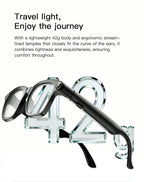 2026 New AI Smart Glasses 4K 800W Camera Photos&Video Bluetooth 5.4 &ENC ChatGPT Translation Glasses Music Sunglasses Womrn Men