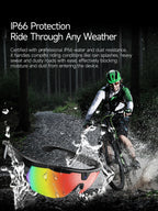 New AI smart glasses for outdoor cycling featuring an 800p camera and a compact, high-definition anti-shake action camera