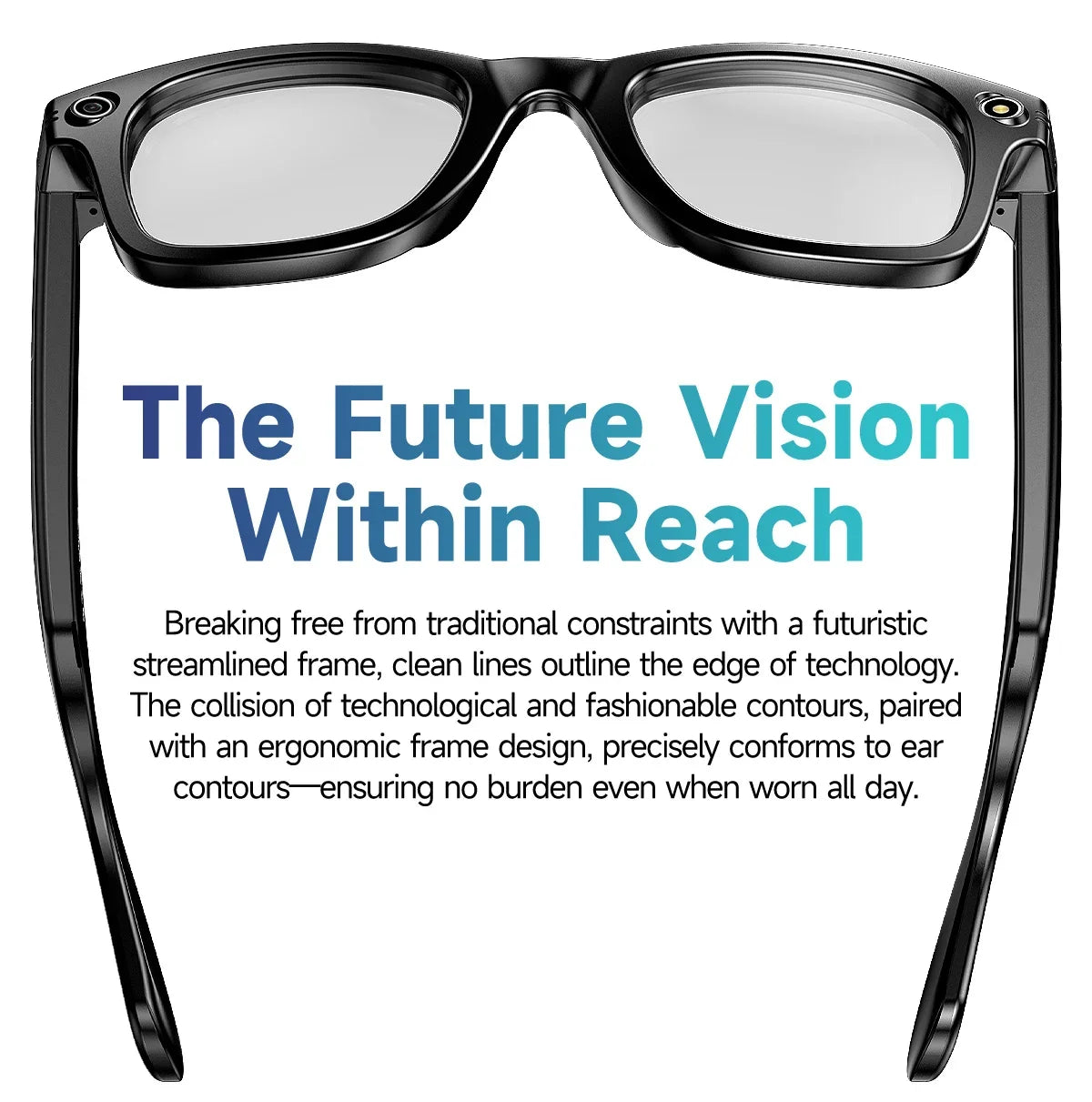 TOP 1 for Meta AI Smart Glasses 13MP Camera Video Recording 100+ Languages Translation Sunglasses Bluetooth Call Music Play