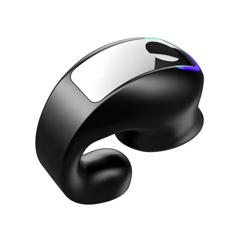 Bone Conduction Clip Earphone — Open-Ear Wireless