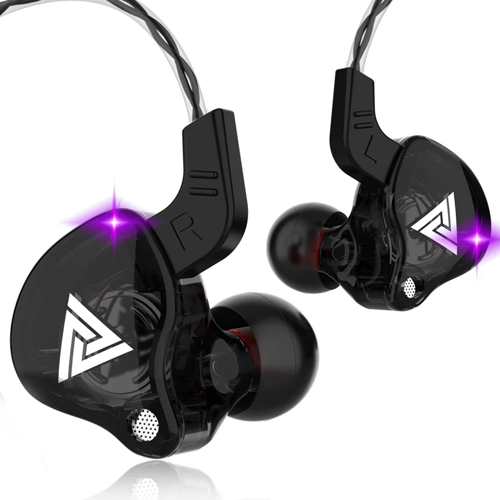 QKZ AK6 — 6-Driver In-Ear Monitor Earphones