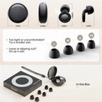 Silicone Ear Plugs for Sleeping 25dB Noise Cancelling Hearing Protection Reusable Earplugs for Sleep Focus Concerts Work Study