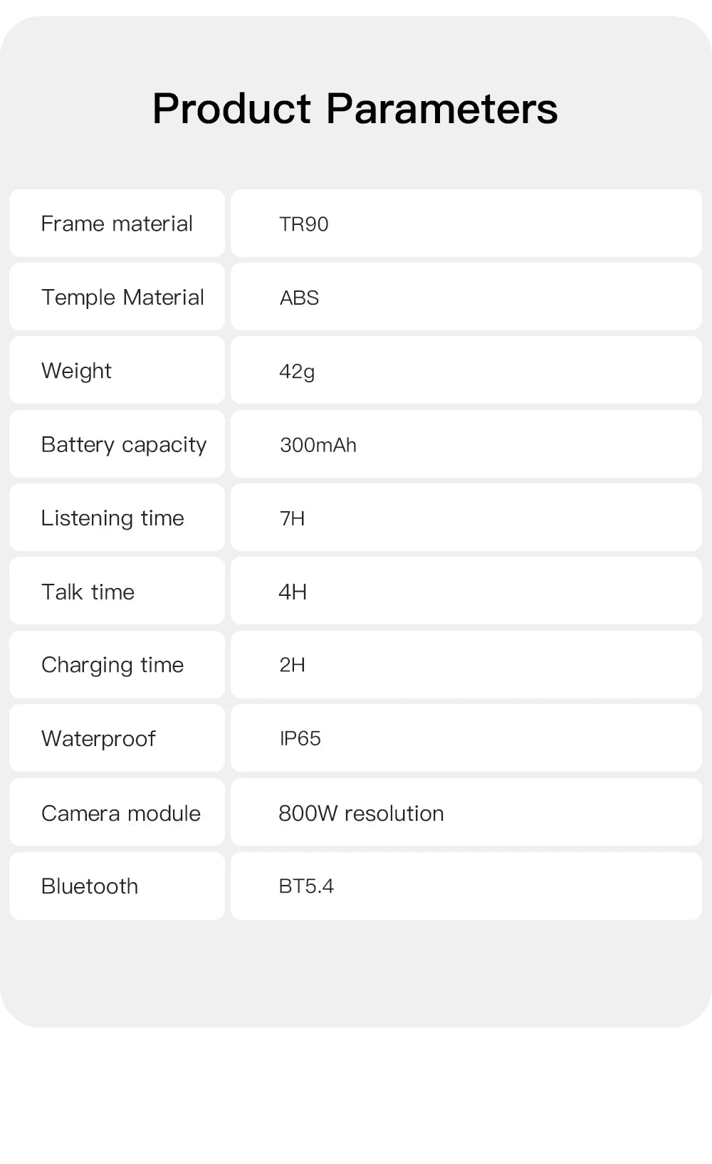 2026 New AI Smart Glasses 4K 800W Camera Photos&Video Bluetooth 5.4 &ENC ChatGPT Translation Glasses Music Sunglasses Womrn Men