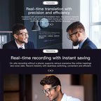 AI Smart Assistant Smart Glasses 2026 New IP65 Waterproof 800W HD Camera Support Photo Video Recording AI Translation Function