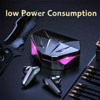 TWS Wireless Bluetooth Headset LED Display Gamer Earbuds with Mic Wireless Headphones Noise Cancelling Bluetooth Earphones X15