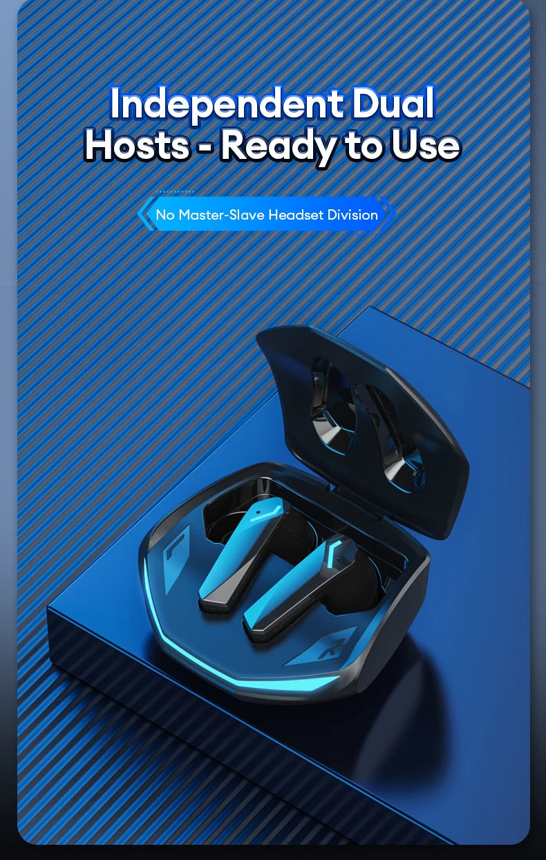 Lenovo GM2 Pro Gaming Earphones Bluetooth 5.4 Sport Headset Dual Mode HD Call Noise Reduction Earbuds with Mic Music Earphones