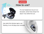 Lenovo GM2 Pro TWS Wireless HIFI Stereo Headset Low Latency Headphones Gaming Music Dual Mode Earbuds Music Sport Headset