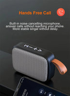 Portable Speakers Outdoor Bluetooth 5.0 Mini Oxford Loudspeaker Wireless Column 3D Stereo Music Player Surround Hifi sound Box