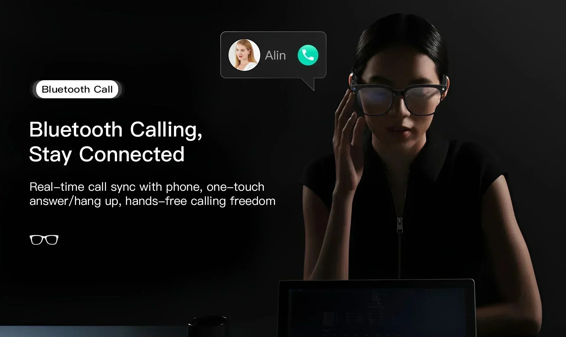 AI Smart Assistant Smart Glasses 2026 New IP65 Waterproof 800W HD Camera Support Photo Video Recording AI Translation Function