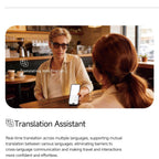2026 AI smart Glasses HD 800W Anti-shake Camera AI Dialogue Real-time Translation IP65waterproof Bluetooth Audio Smart Glasses