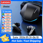 Lenovo GM2 Pro Gaming Earphones Bluetooth 5.4 Sport Headset Dual Mode HD Call Noise Reduction Earbuds with Mic Music Earphones