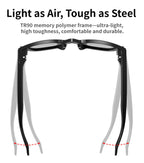 2026 AI Smart Glasses Translation Glasses 800W Pixel Camera Photo Video Recording WIFI Bluetooth 5.4 Waterproof Smart Sunglasses