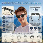 2026 New AI Smart Glasses 4K 800W Camera Photos&Video Bluetooth 5.4 &ENC ChatGPT Translation Glasses Music Sunglasses Womrn Men