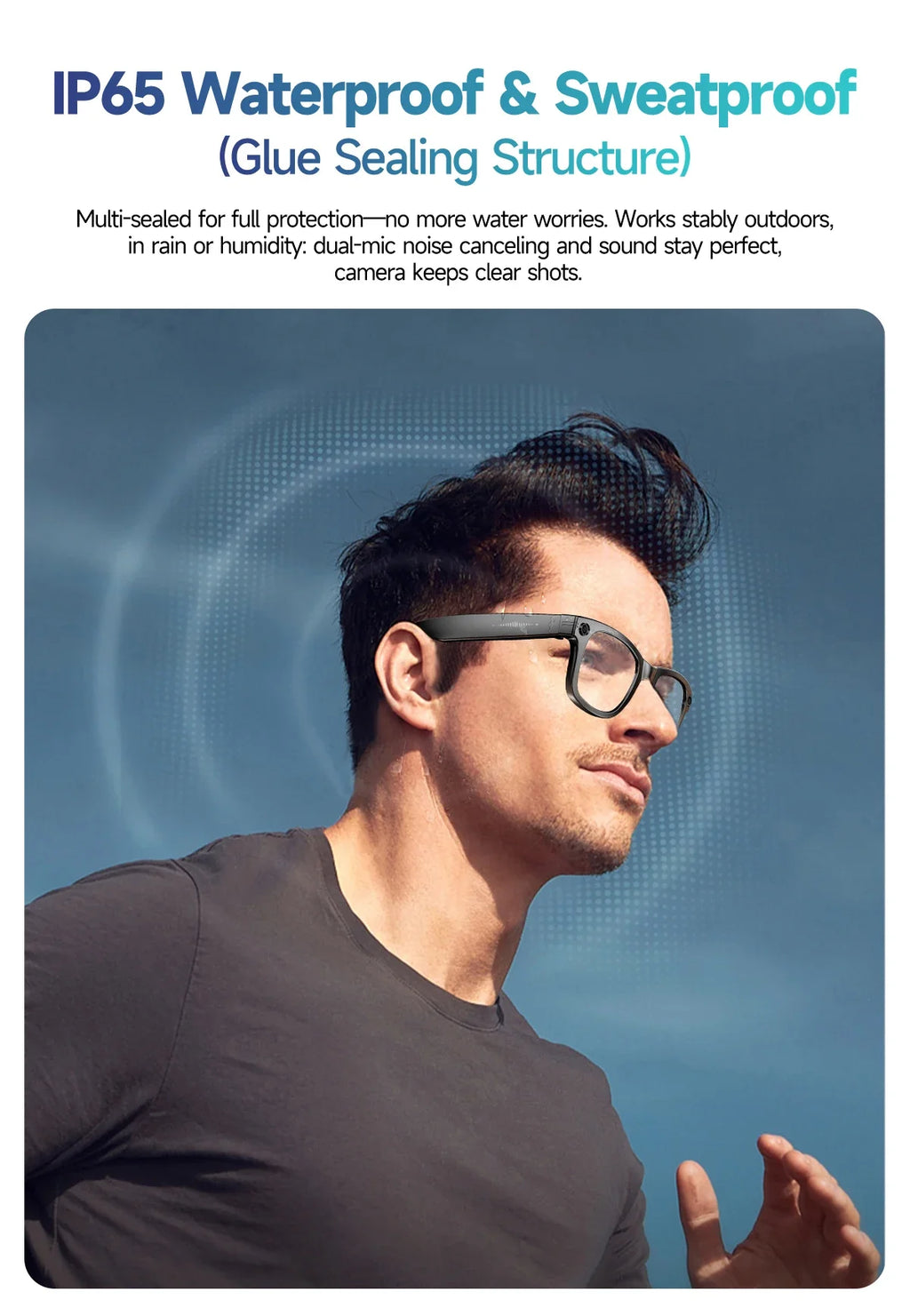 TOP 1 for Meta AI Smart Glasses 13MP Camera Video Recording 100+ Languages Translation Sunglasses Bluetooth Call Music Play