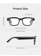 2026 New AI Smart Glasses 4K 800W Camera Photos&Video Bluetooth 5.4 &ENC ChatGPT Translation Glasses Music Sunglasses Womrn Men