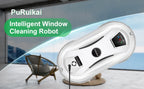 PuRuiKai Home Window Cleaning Robot Smart Window Glass Vacuum Cleaner One-key Glass Wall Cleaning Machine