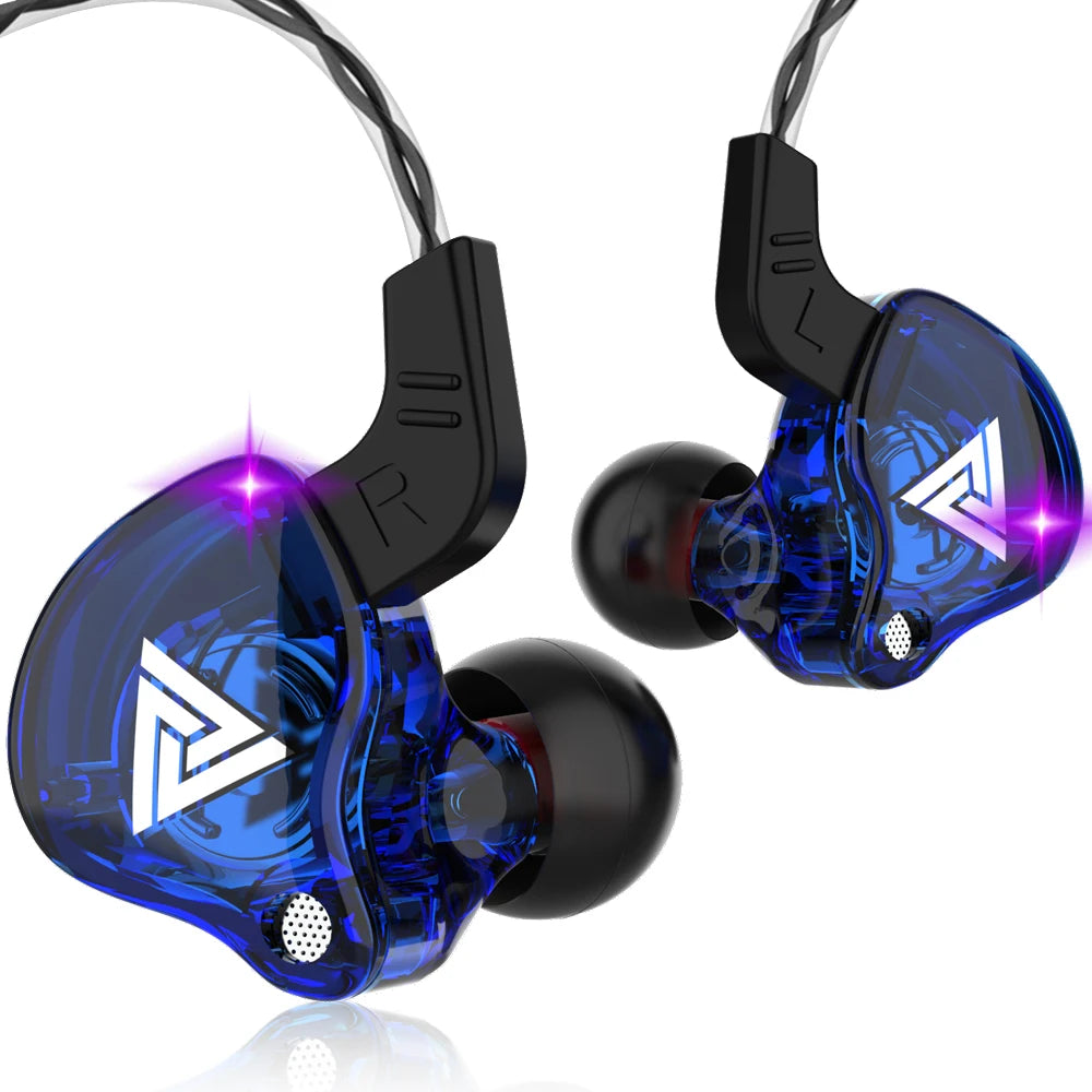 QKZ AK6 — 6-Driver In-Ear Monitor Earphones