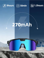 AI Smart Glasses With Camera 4K HD Video & Photo Capture, Real-Time Translation, 8MP Pixel Anti-shake Outdoor Sports Goggles Men