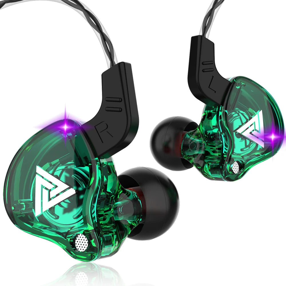 QKZ AK6 — 6-Driver In-Ear Monitor Earphones