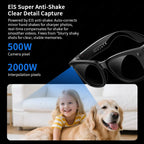 AI 5 Million Pixels Smart Glasses Recording Videos Photo Recognition Answer Translation 290mAh IP66 Waterproof Bluetooth Glasses