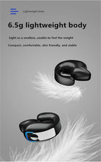 Earphone Clip Wireless Bluetooth Headphone Bone Conduction Headset High Quality TWS Auriculares Sport Noise Canceling With Mic