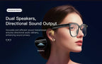 AI Smart Assistant Smart Glasses 2026 New IP65 Waterproof 800W HD Camera Support Photo Video Recording AI Translation Function