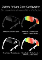 New AI smart glasses for outdoor cycling featuring an 800p camera and a compact, high-definition anti-shake action camera